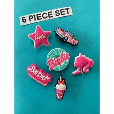 6x Barbie rosa Girly Stil