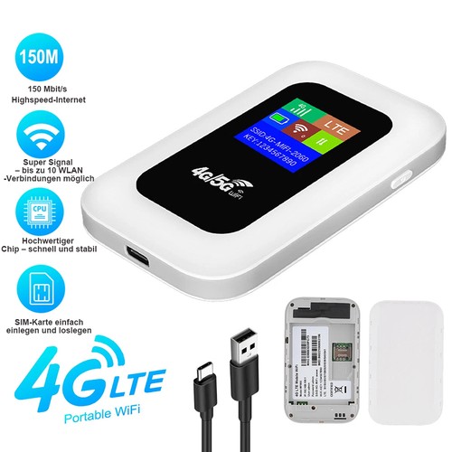 Tragbarer wlan router - tragbarer, 4g-wlan-router