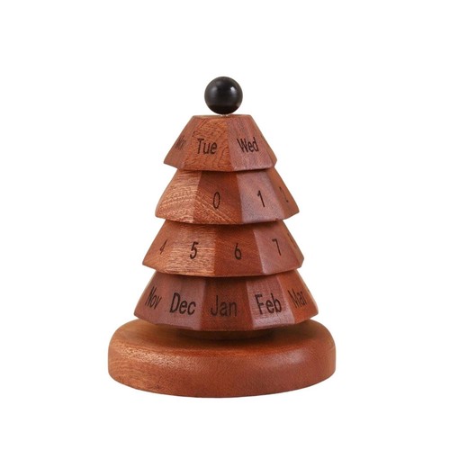 Holz dauerkalender drehbar - holz-dauerkalender,