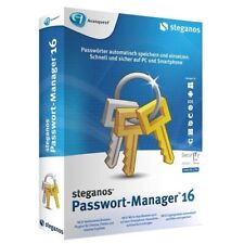 Steganos Passwort Manager 16 Vollversion MiniBox 5 PC für Windows XP/Vista/7/8