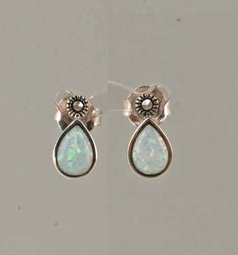 Silber ohrringe opal - silber-ohrringe,