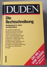 Duden, Band 1: Die Rechtschreibung. Maßgebend in allen Zweifelsfällen - 1986