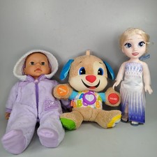 Disney Prinzessin Puppe & Lernhund Stofftier – Konvolut, gut erhalten