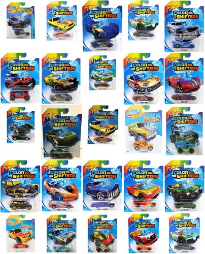 Hot wheels colour shifters - wheels,