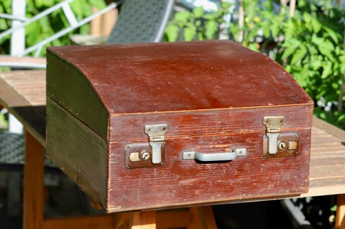 Akkordeon koffer holz - koffer, case