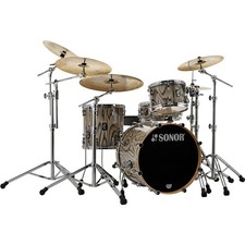 Schlagzeug Sonor ProLite 20" Snow Tiger 3 Pcs. Shell Set Drum Set Drumset