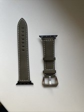 Apple Watch Armband 44,45 und 46mm Grün Leder