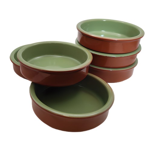 Tapas schalen grün 6er - tapas-schalen, |