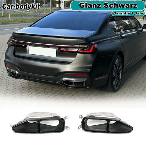 Glanz schwarz endrohre - glanz,
