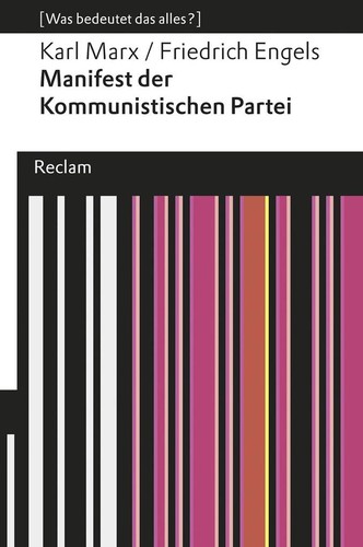 Manifest der kommunistischen - manifest,