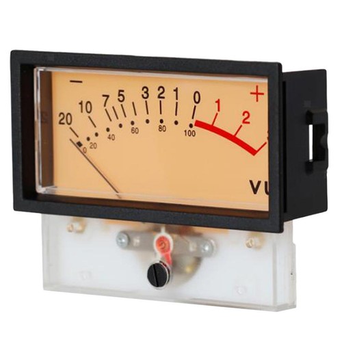 Hochpräziser meter header - hochpräziser, vu-meter-header