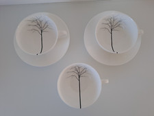 DIBBERN * BLACK FOREST * 2  Sets Teetassen + Untertassen * + 1 Teetasse * w neu