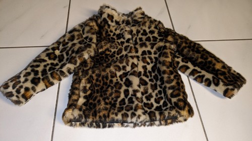 Leoparden kunstpelzjacke - leoparden,
