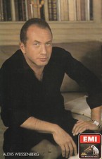 Alexis Weissenberg, orig auf der Rückseite sign AK