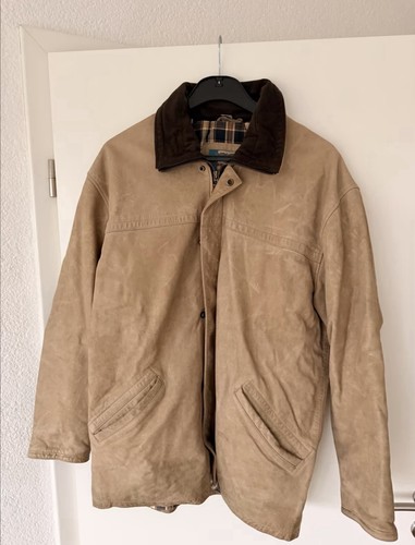 Lederjacke beige herren - beige,