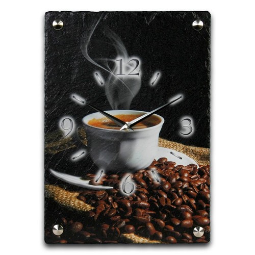 Kaffee designer funk wanduhr - designer, funk-wanduhr