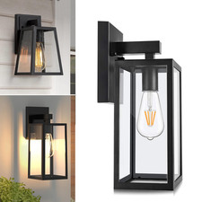 1/2x Außenleuchte Wandlampe Wandleuchte Gartenlampe LED E27/E26 Außenlampe