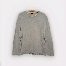 Herren Longsleeve Shirt XL Grau Langarm Southern Menswear Langarmshirt Gr. 54 F2