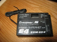 Empfänger Graupner E 4 SSM (40 Mhz) 4 Kanal