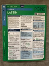 Pons, Auf einen Blick, Verben