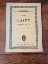 Notenheft 50er Haydn Symphony