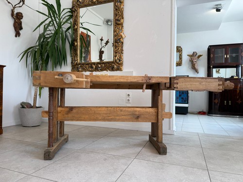 Hobelbank antik restauriert - antik, &