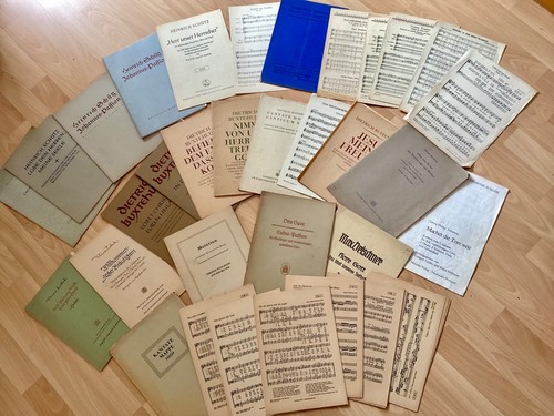 Konvolut alte noten kantaten - alte,