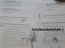 Lesetrategien Texte verstehen Schülerarbeitsheft 1, 14S Freiarbeit Differenzier.