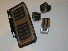 VW Golf 7 VII 5G GTI R Line Original Alu Edelstahl Pedale Schalter Fussstütze