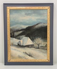 Antik Ölgemälde sign. C