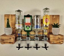 Schnapsbar Holz Schnapsregal