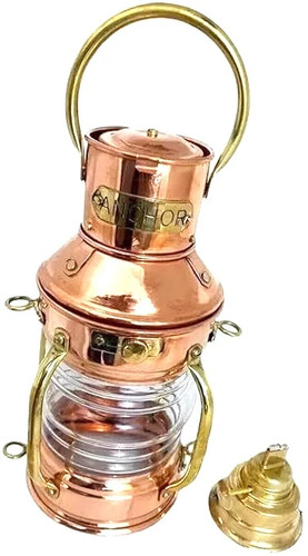 Lampe maritim kupfer - lampe,
