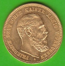 Münze GOLD Preußen 10 Mark