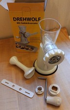 Drehwolf Gebäckvoratz - für Spritzgebäck, Fleisch und Gemüse