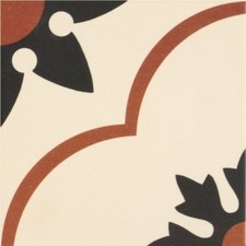 Patchwork-Fliesen NANTES ROT