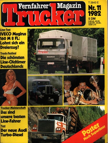 Zeitschrift trucker fernfahrer - trucker,
