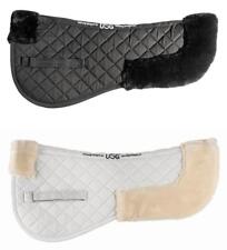 Sattelunterlage Baumwolle/ softes Webpelz  maschinenwaschbar  60,5 cm usg