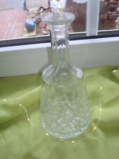 Kristallflasche Flasche mit Stöpsel