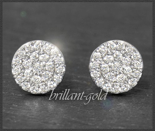 Diamant ohrstecker mit - diamant, 0,40ct
