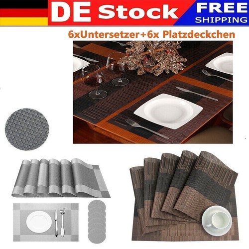 12er set platzset tischset - set,