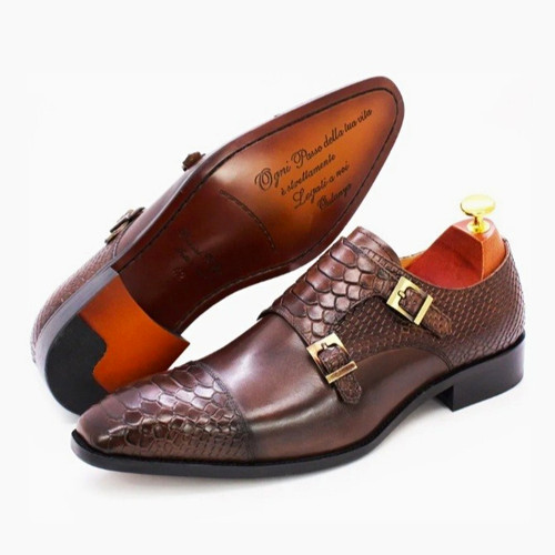 Herren double monkstrap - double,