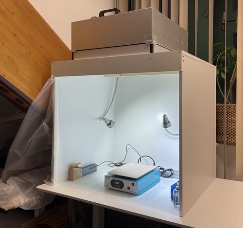 Laminar flow box tischaufsatz - flow,