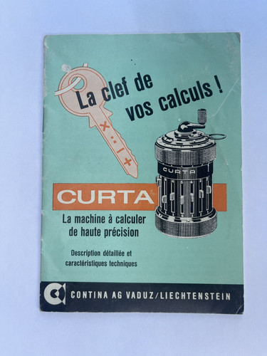Original curta taschenrechner - curta,