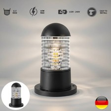 Außenleuchte e27 schwarz - e27,