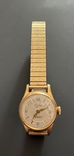 Alte Goldfarbene Bifora Damenuhr - Mechanisch -Uhr Armbanduhr- sehr schön