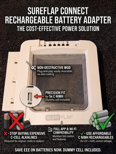 Akku adapter für surepet - für,