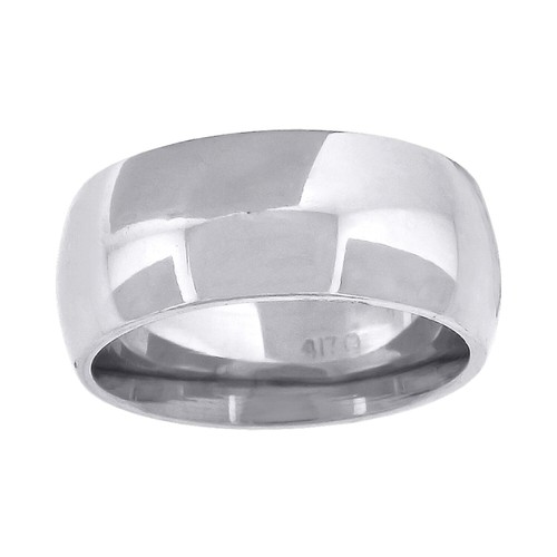 10k weißgold unisex massiv - weißgold,