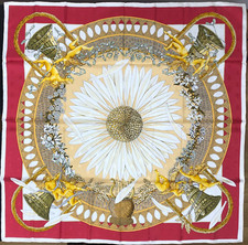 HERMES Silk Scarf JACQUARD