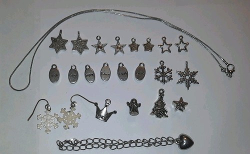 24x anhänger charms - anhänger,