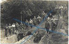 selten Einheit 1WK - Marinkorps Radfahr Rgt. - Matrosen Stellungsbau Flandern ?